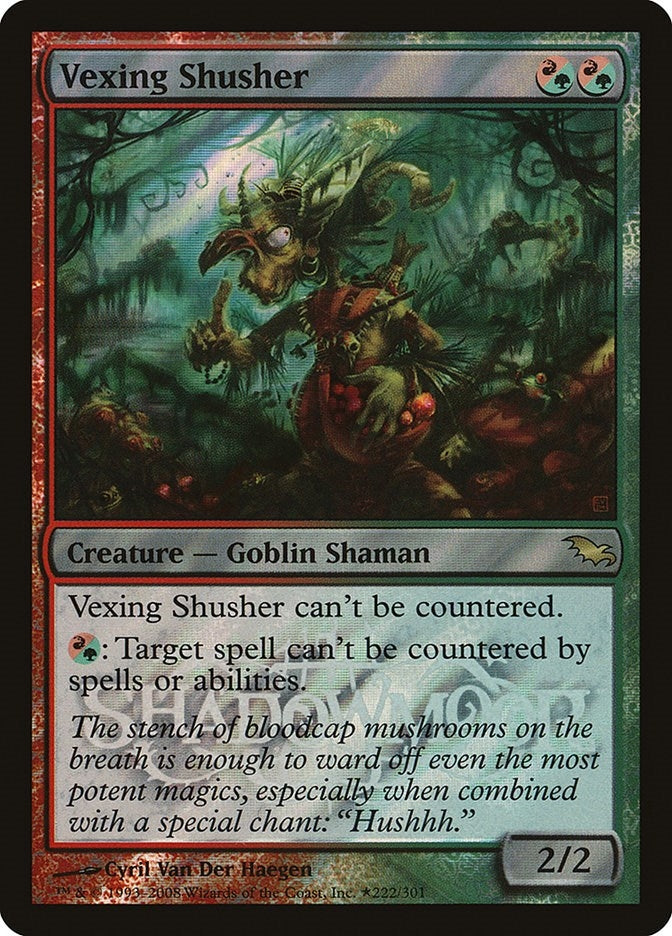 Image for Vexing Shusher (222) [Launch Party & Release Event Promos] - Magic: The Gathering