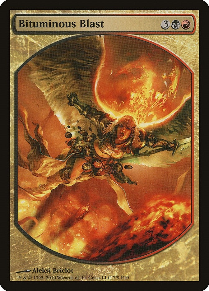 Image for Bituminous Blast (7) [Magic Player Rewards] - Magic: The Gathering