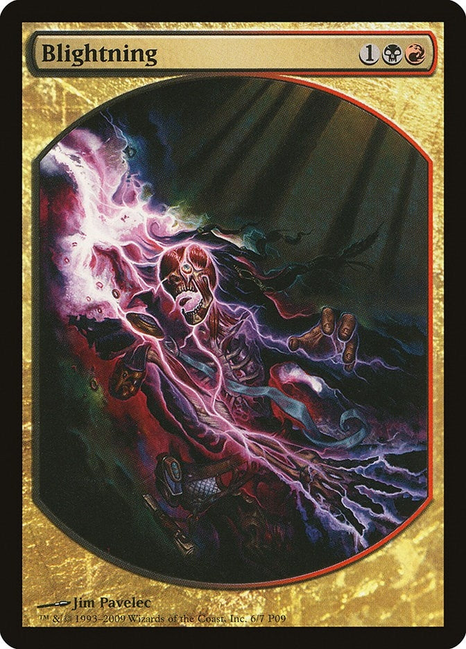 Image for Blightning (6) [Magic Player Rewards] - Magic: The Gathering