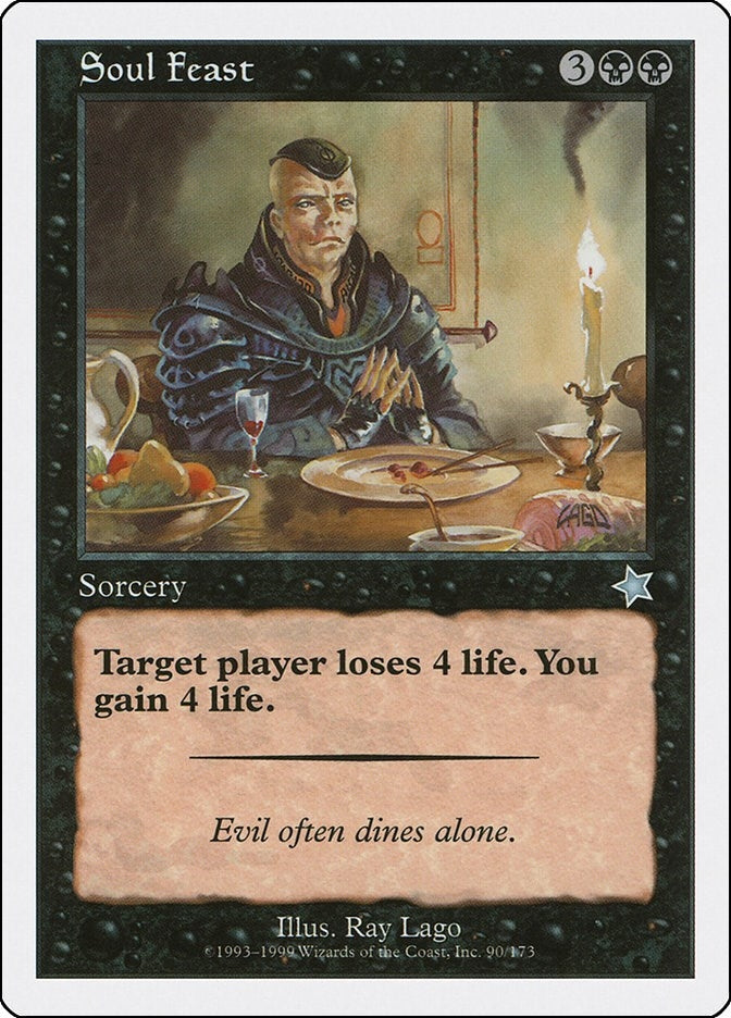 Image for Soul Feast (90) [Starter 1999] - Magic: The Gathering