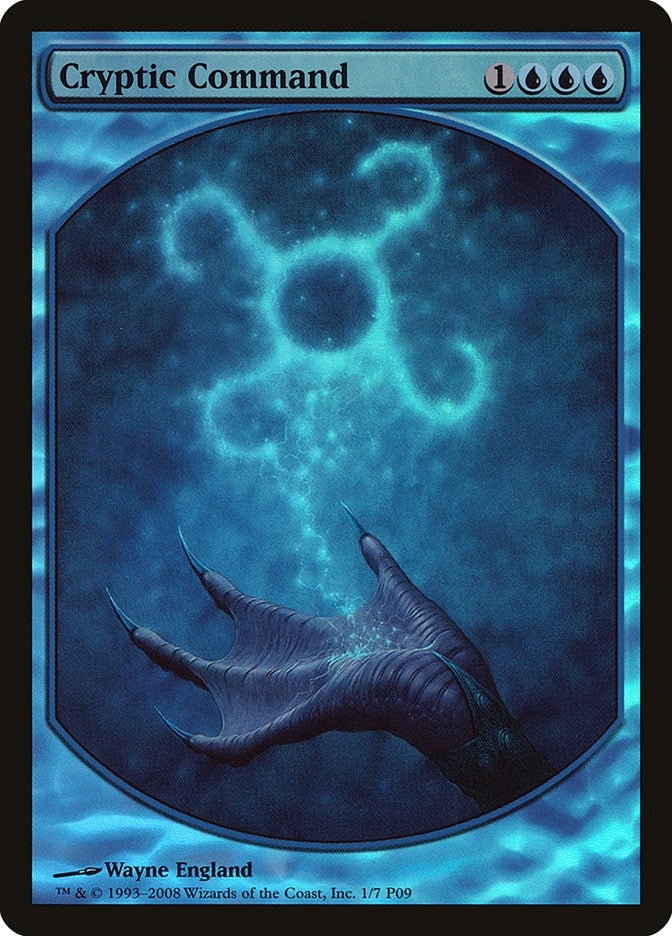 Image for Cryptic Command (1) [Magic Player Rewards] - Magic: The Gathering