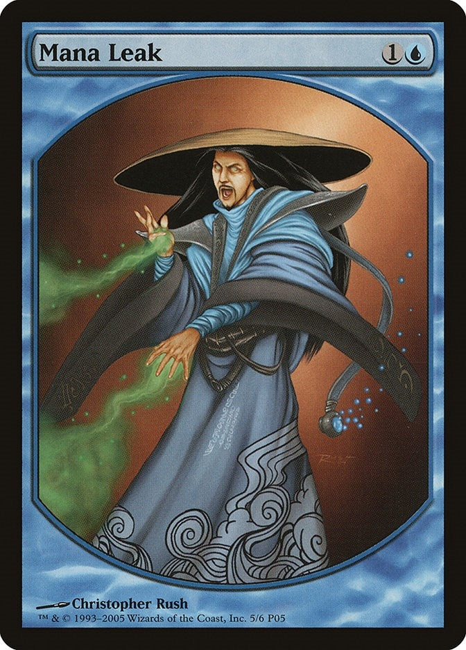 Image for Mana Leak (5) [Magic Player Rewards] - Magic: The Gathering