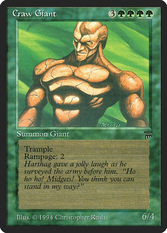 Image for Craw Giant [Legends] - Magic: The Gathering