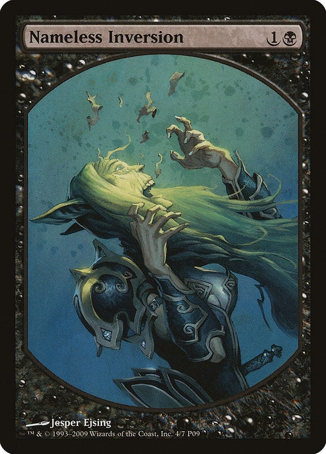 Image for Nameless Inversion (4) [Magic Player Rewards] - Magic: The Gathering