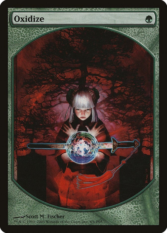 Image for Oxidize (4) [Magic Player Rewards] - Magic: The Gathering