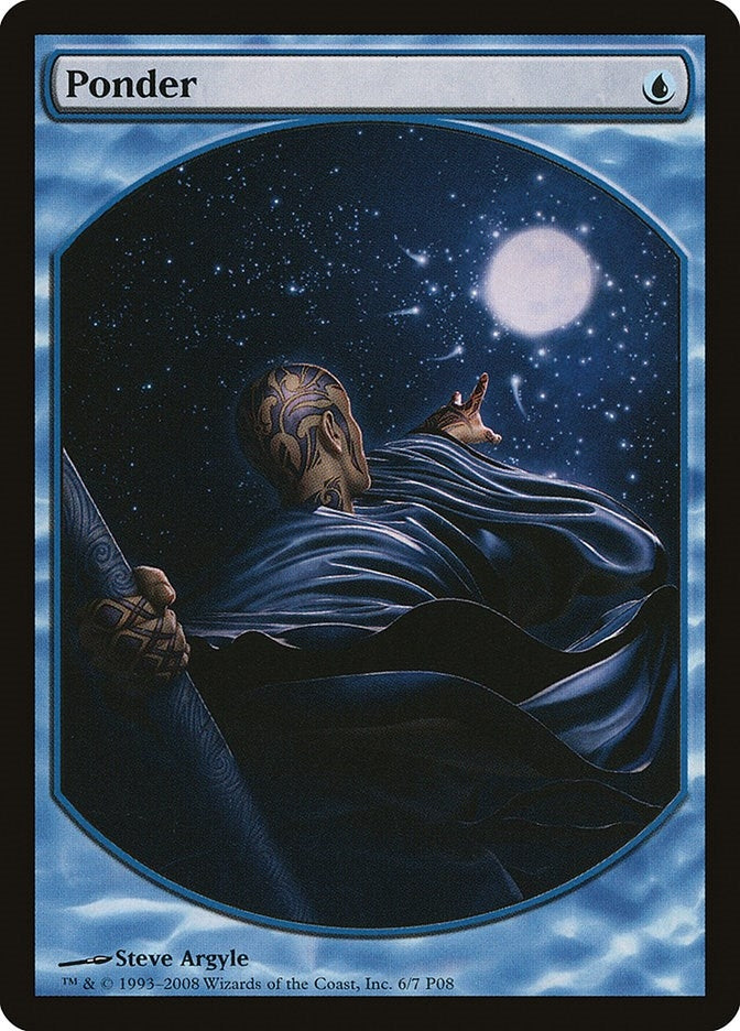 Image for Ponder (6) [Magic Player Rewards] - Magic: The Gathering