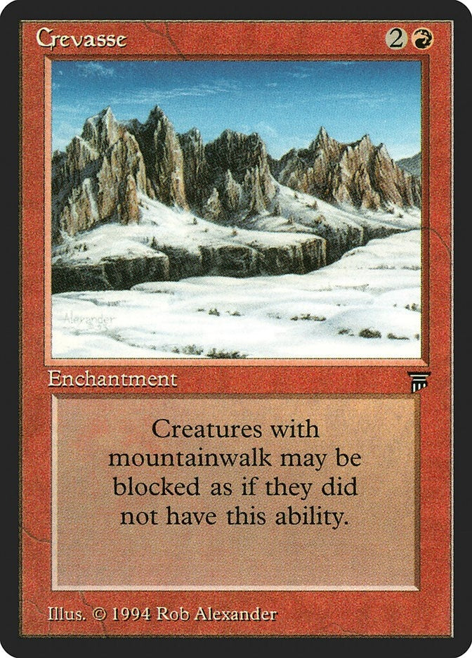 Image for Crevasse [Legends] - Magic: The Gathering