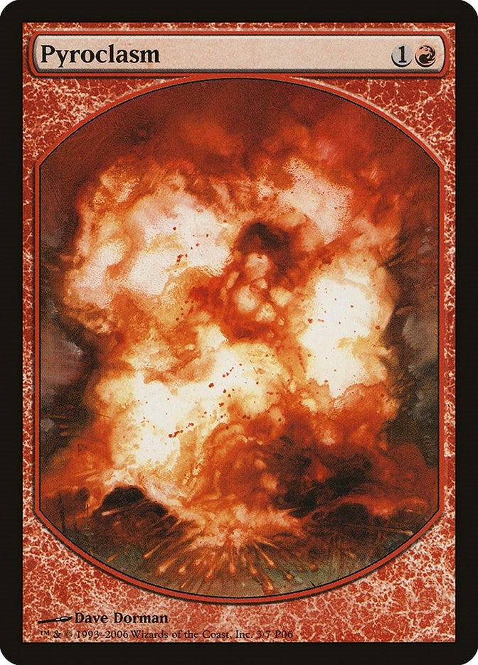Image for Pyroclasm (3) [Magic Player Rewards] - Magic: The Gathering