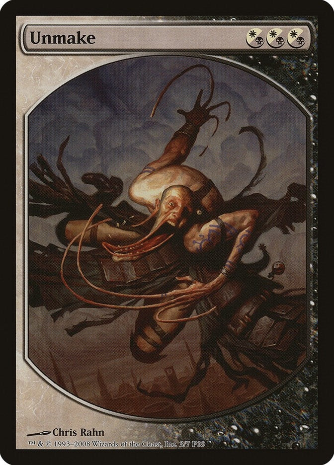 Image for Unmake (3) [Magic Player Rewards] - Magic: The Gathering