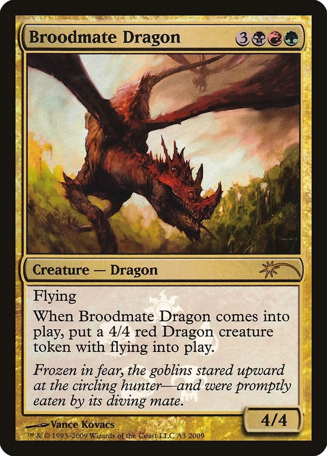 Image for Broodmate Dragon (A3) [Media Promos] - Magic: The Gathering