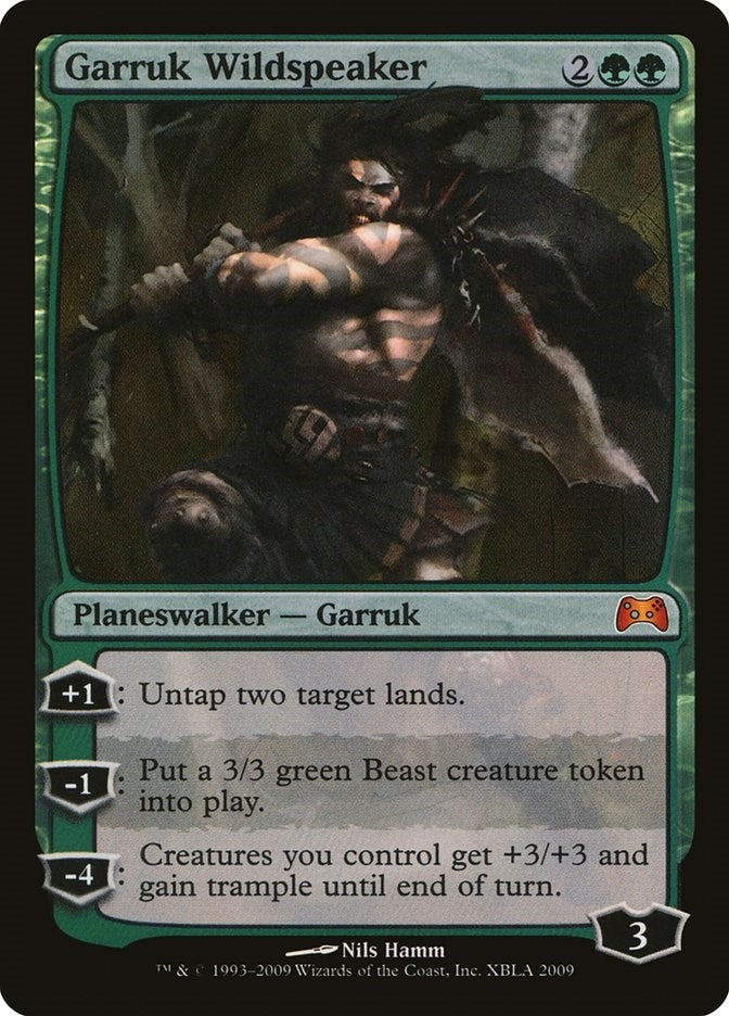 Image for Garruk Wildspeaker (XBLA 2009) [Media Promos] - Magic: The Gathering