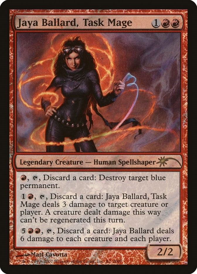 Image for Jaya Ballard, Task Mage (A1) [Media Promos] - Magic: The Gathering