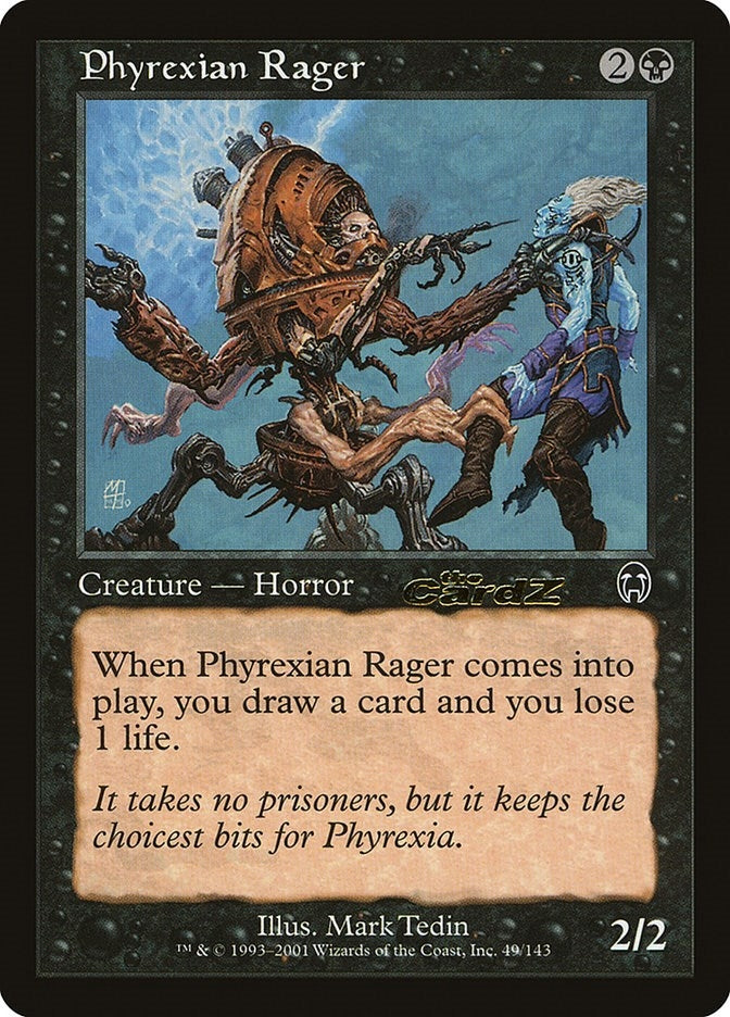 Image for Phyrexian Rager (49) [Media Promos] - Magic: The Gathering