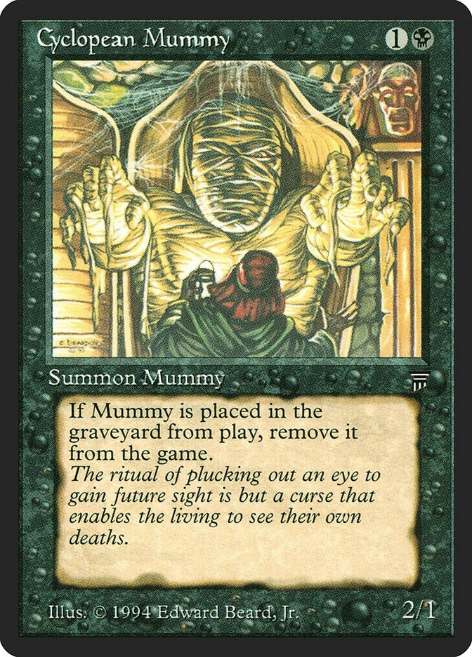 Image for Cyclopean Mummy [Legends] - Magic: The Gathering