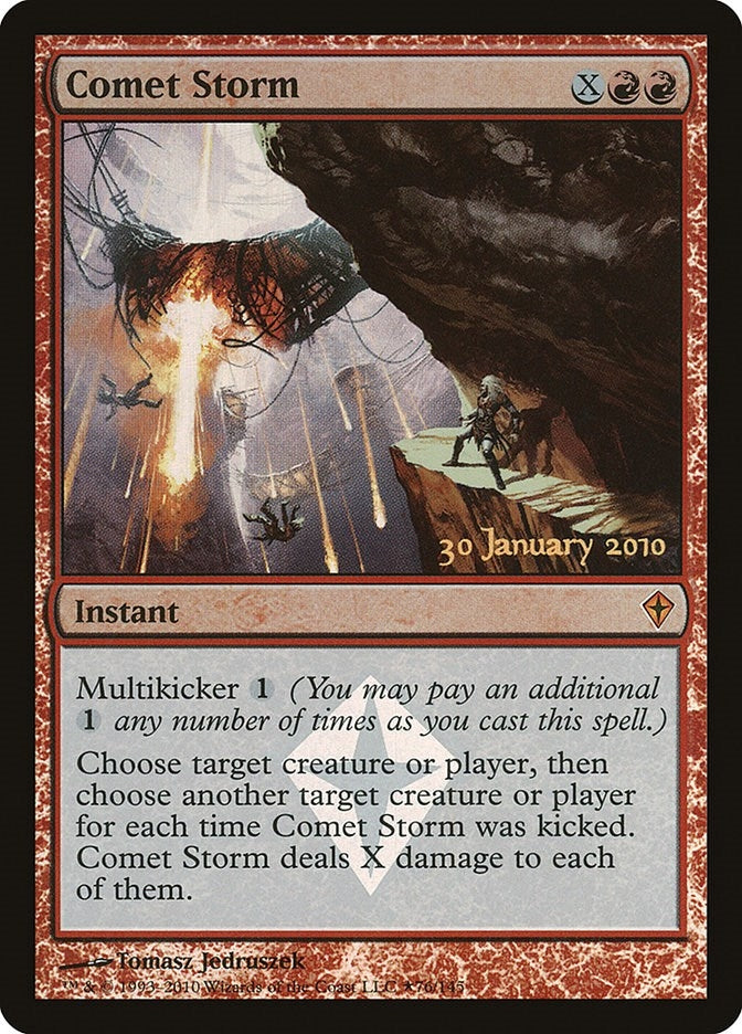 Image for Comet Storm (76) [Prerelease Cards] - Magic: The Gathering