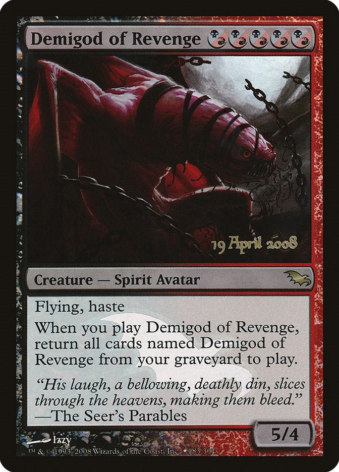 Image for Demigod of Revenge (183) [Prerelease Cards] - Magic: The Gathering