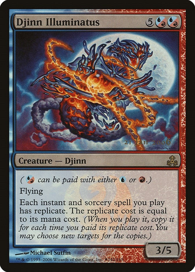 Image for Djinn Illuminatus (28) [Prerelease Cards] - Magic: The Gathering