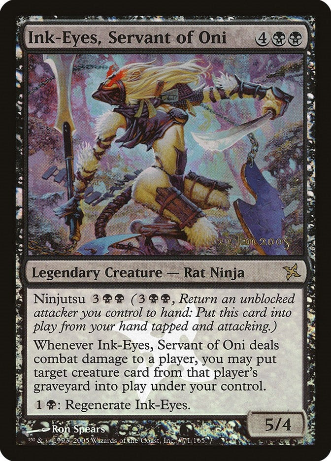 Image for Ink-Eyes, Servant of Oni (71) [Prerelease Cards] - Magic: The Gathering