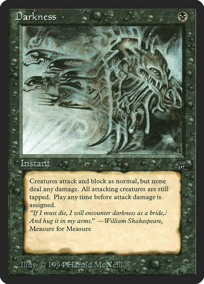 Image for Darkness [Legends] - Magic: The Gathering