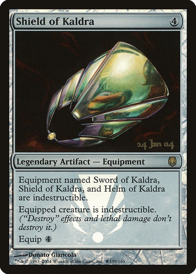 Image for Shield of Kaldra (139) [Prerelease Cards] - Magic: The Gathering