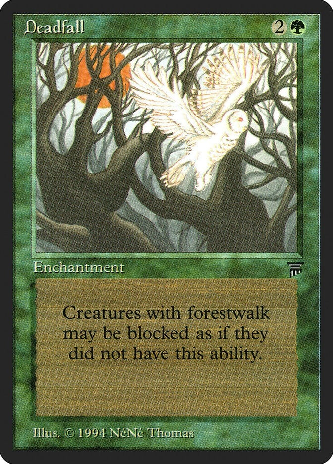 Image for Deadfall [Legends] - Magic: The Gathering