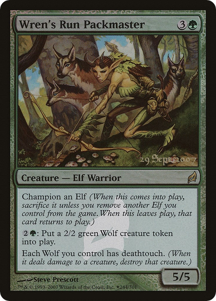 Image for Wren's Run Packmaster (244) [Prerelease Cards] - Magic: The Gathering