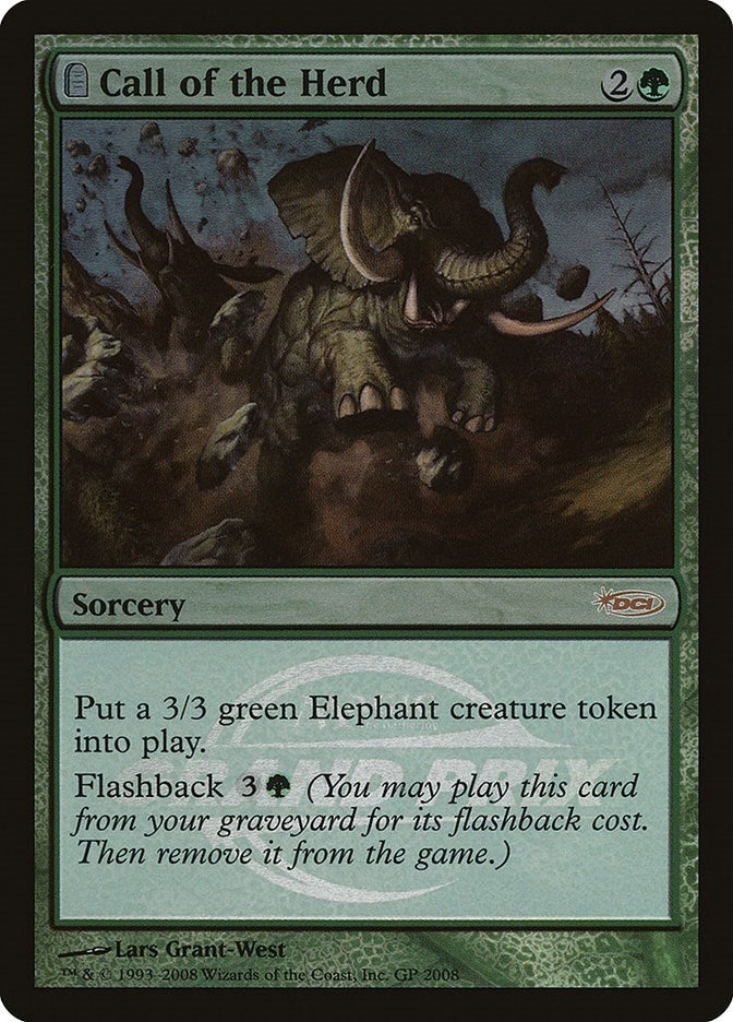 Image for Call of the Herd [Grand Prix Promos] - Magic: The Gathering