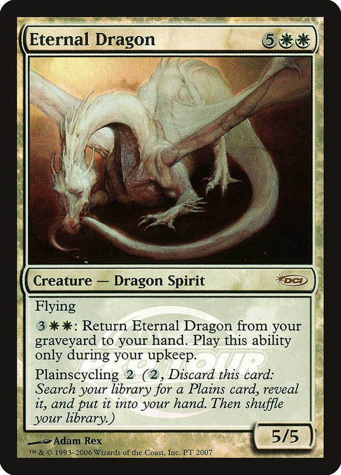 Image for Eternal Dragon (PT 2007) [Pro Tour Promos] - Magic: The Gathering
