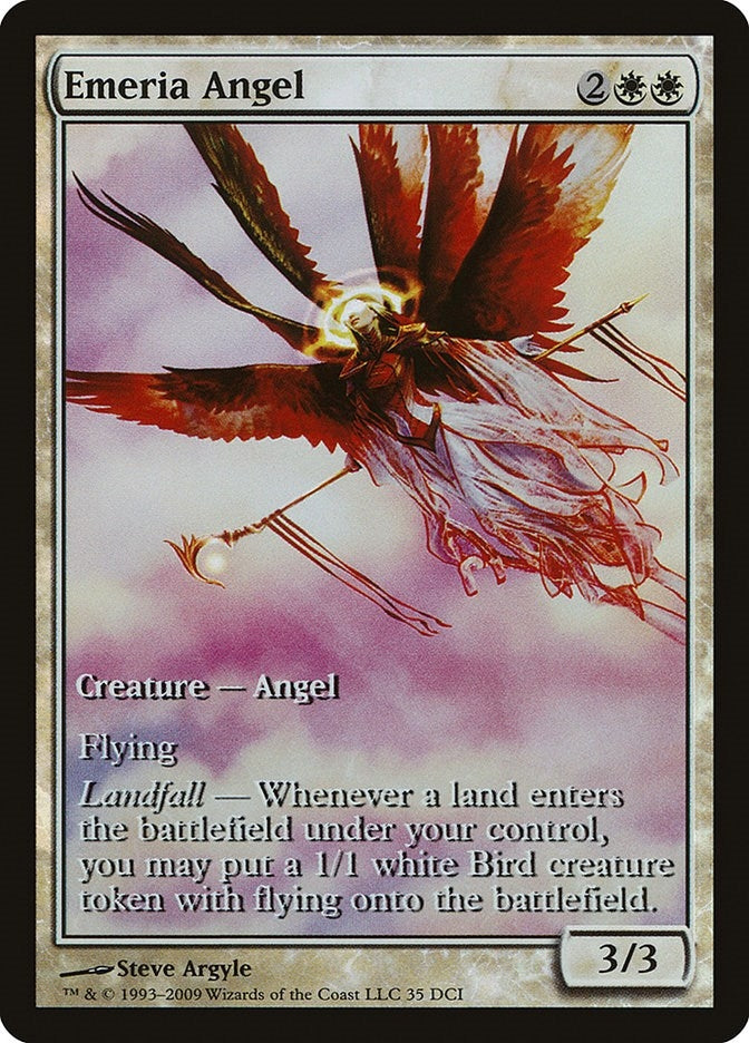 Image for Emeria Angel (35) [Game Day & Store Championship Promos] - Magic: The Gathering