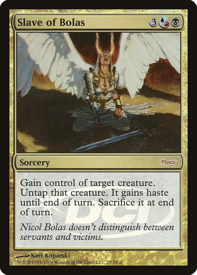 Image for Slave of Bolas (27) [WPN & Gateway Promos] - Magic: The Gathering