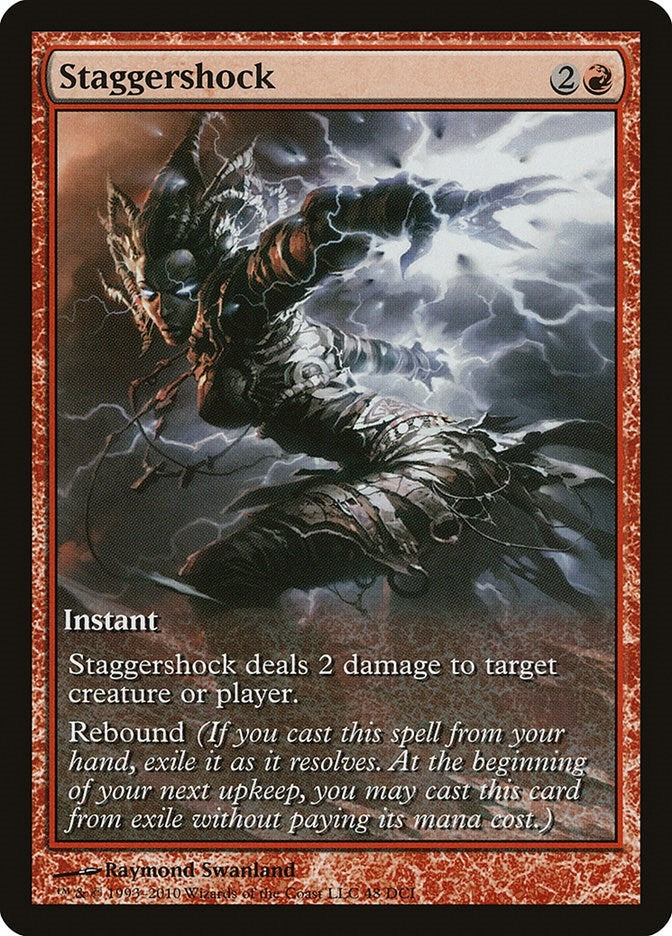 Image for Staggershock (48) [Game Day & Store Championship Promos] - Magic: The Gathering