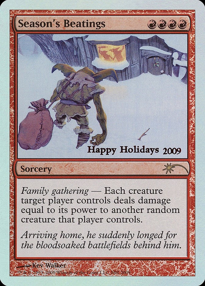 Image for Season's Beatings (2009) [Special Occasion] - Magic: The Gathering