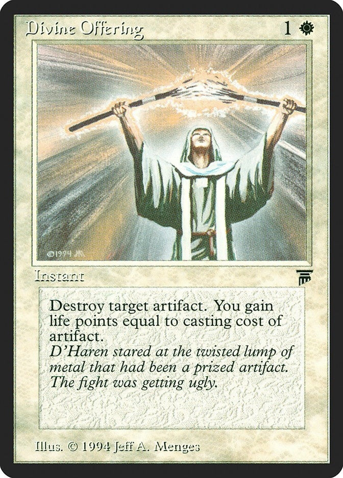 Image for Divine Offering [Legends] - Magic: The Gathering