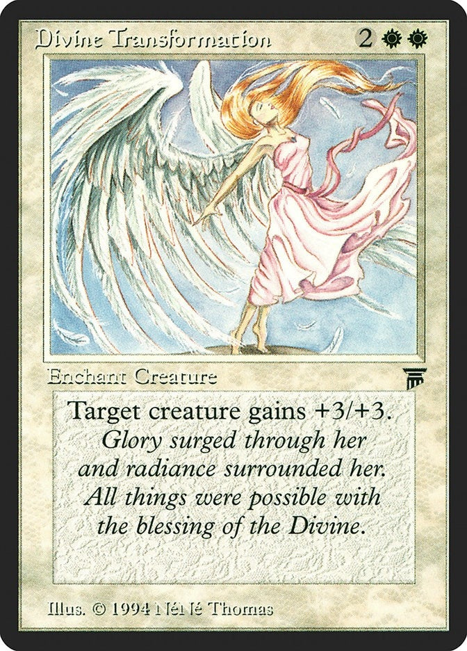 Image for Divine Transformation [Legends] - Magic: The Gathering