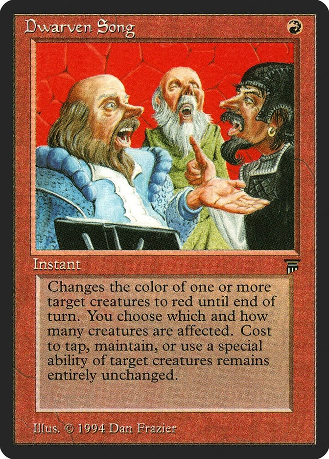 Image for Dwarven Song [Legends] - Magic: The Gathering