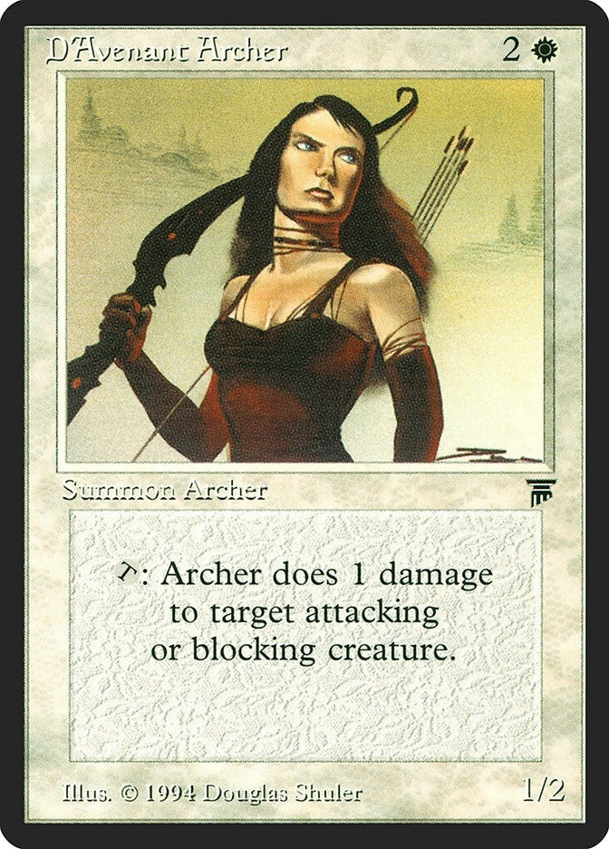 Image for D'Avenant Archer [Legends] - Magic: The Gathering
