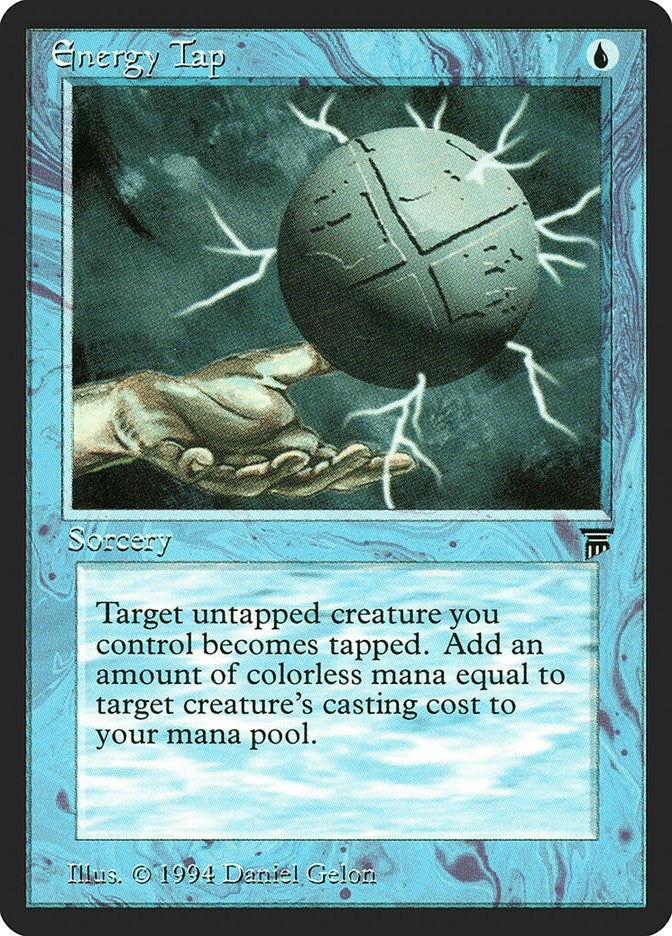Image for Energy Tap [Legends] - Magic: The Gathering