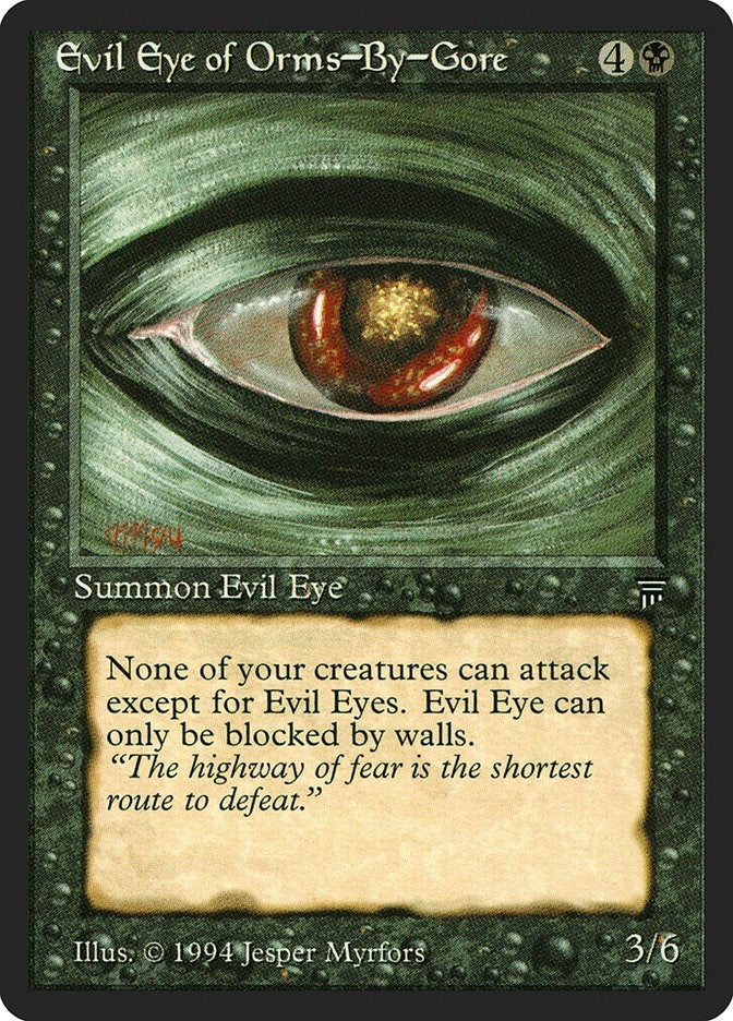 Image for Evil Eye of Orms-By-Gore [Legends] - Magic: The Gathering