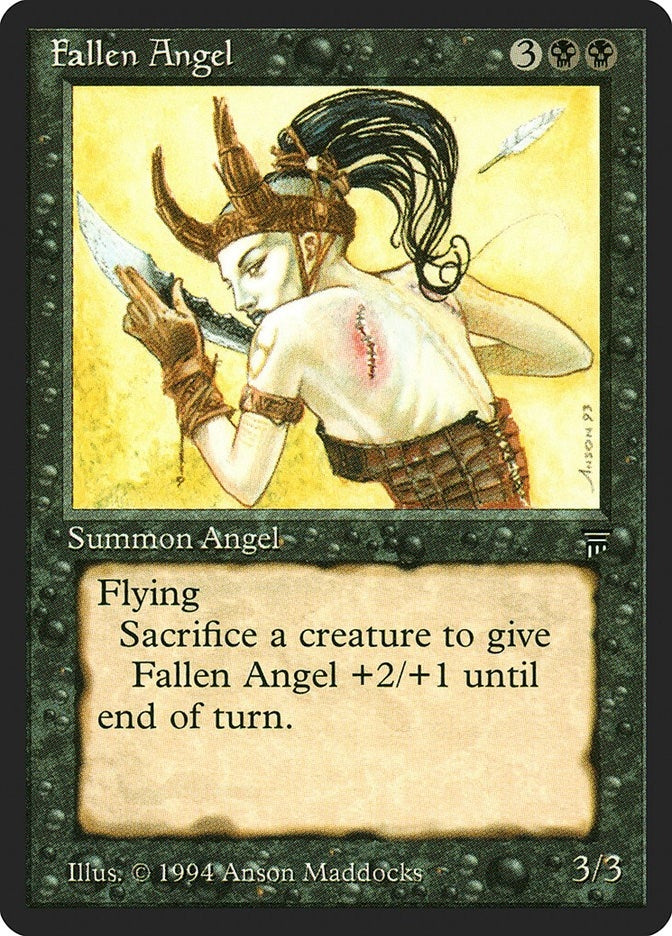 Image for Fallen Angel [Legends] - Magic: The Gathering