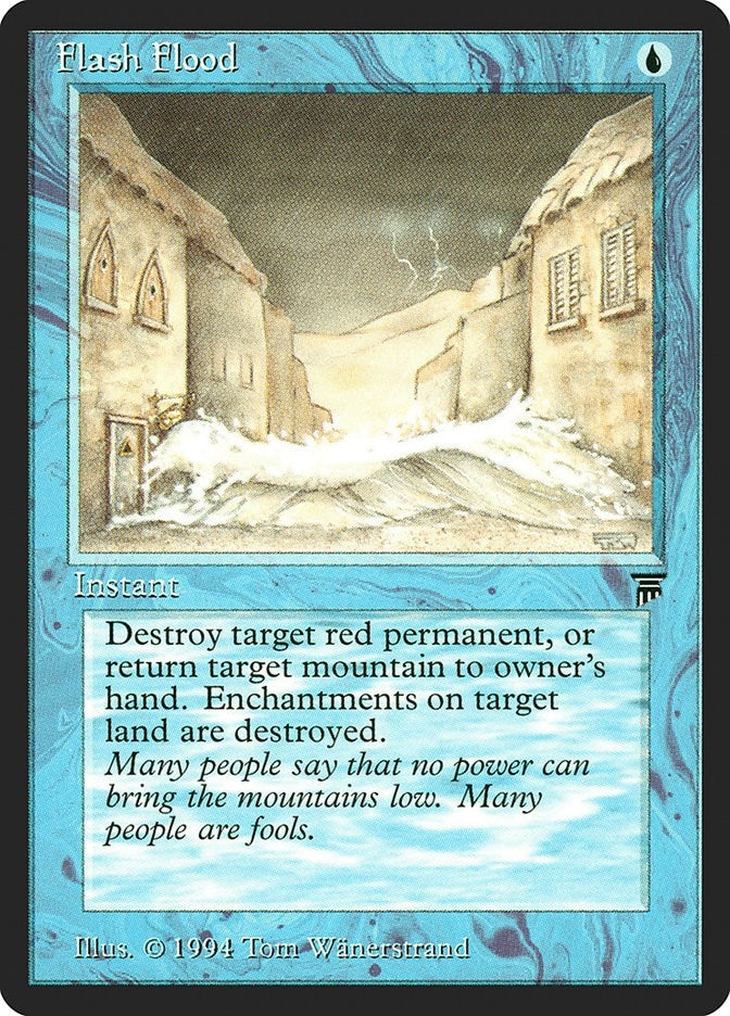 Image for Flash Flood [Legends] - Magic: The Gathering