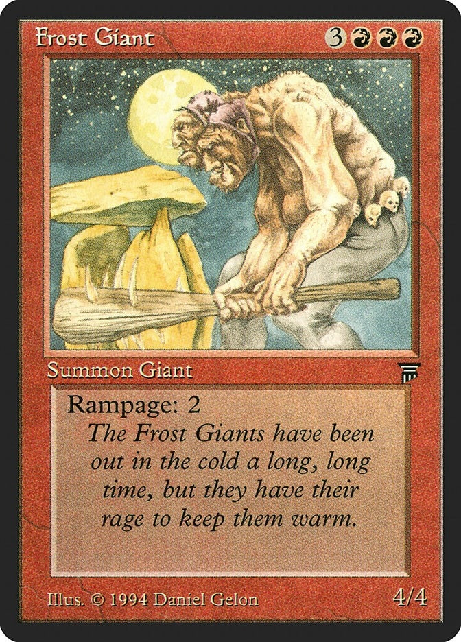 Image for Frost Giant [Legends] - Magic: The Gathering