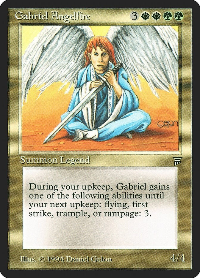 Image for Gabriel Angelfire [Legends] - Magic: The Gathering