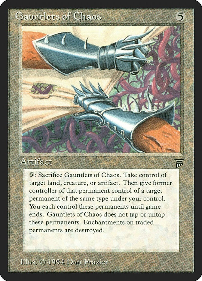 Image for Gauntlets of Chaos [Legends] - Magic: The Gathering