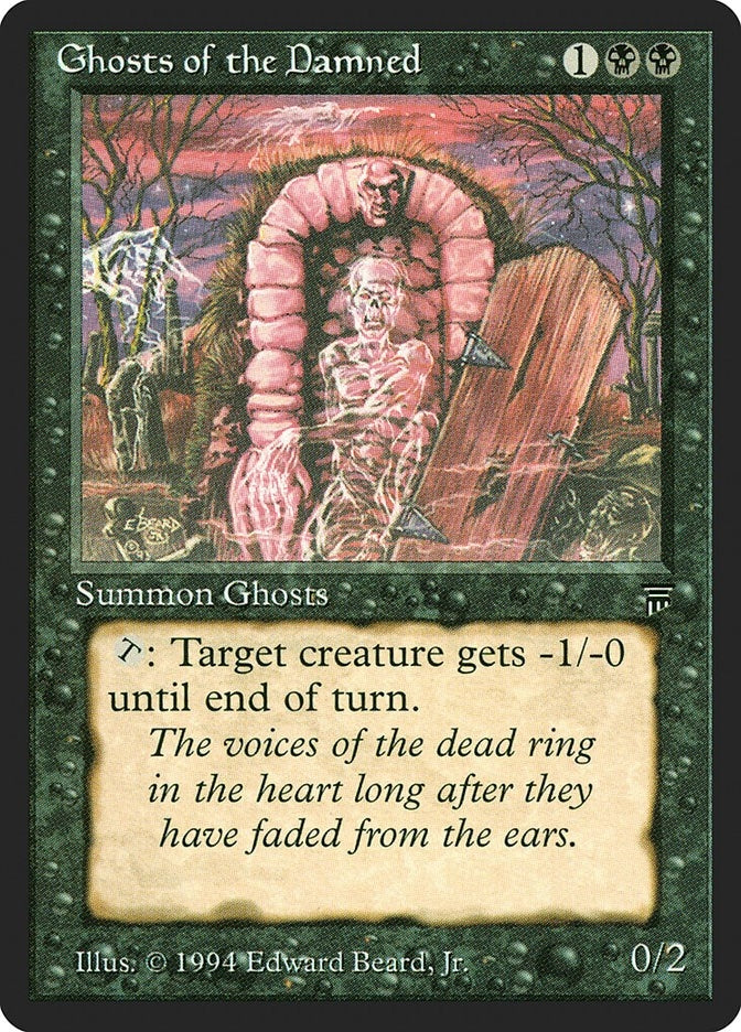 Image for Ghosts of the Damned [Legends] - Magic: The Gathering