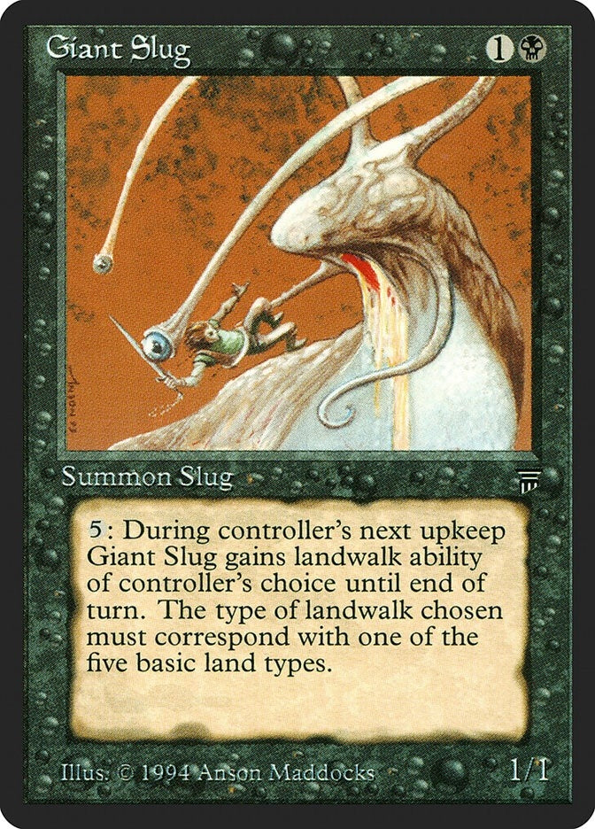 Image for Giant Slug [Legends] - Magic: The Gathering