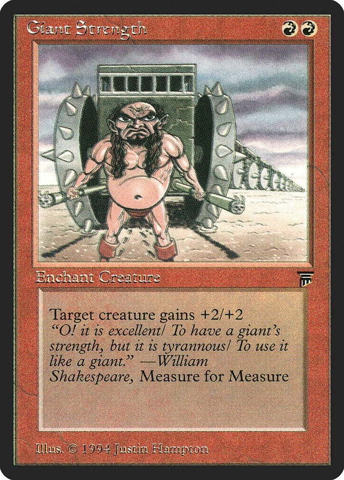 Image for Giant Strength [Legends] - Magic: The Gathering