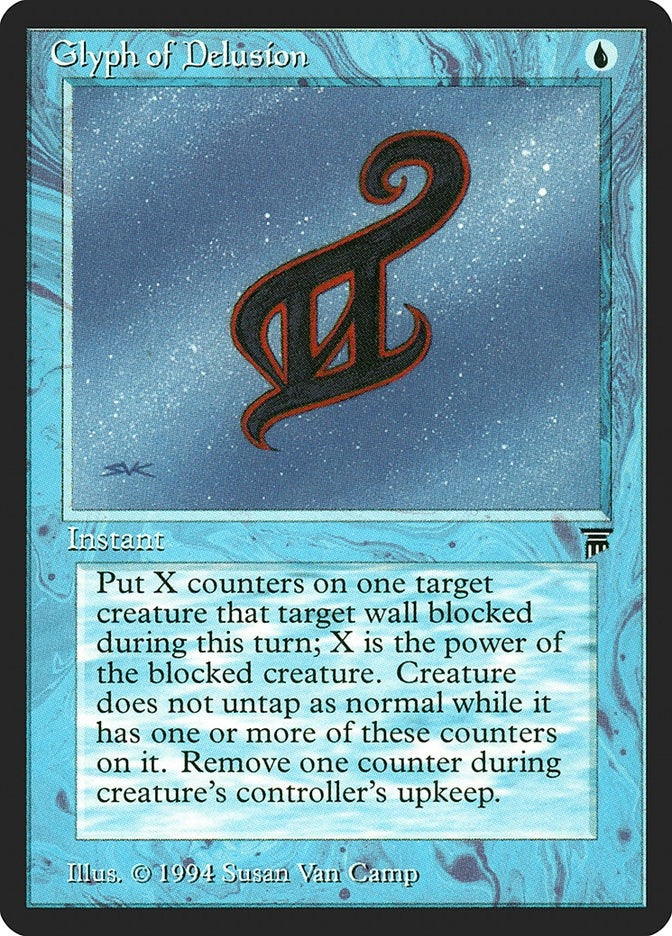 Image for Glyph of Delusion [Legends] - Magic: The Gathering