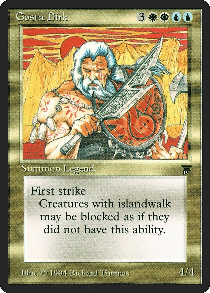 Image for Gosta Dirk [Legends] - Magic: The Gathering