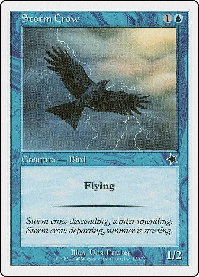 Image for Storm Crow (53) [Starter 1999] - Magic: The Gathering