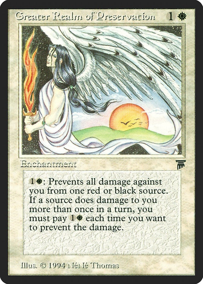 Image for Greater Realm of Preservation [Legends] - Magic: The Gathering